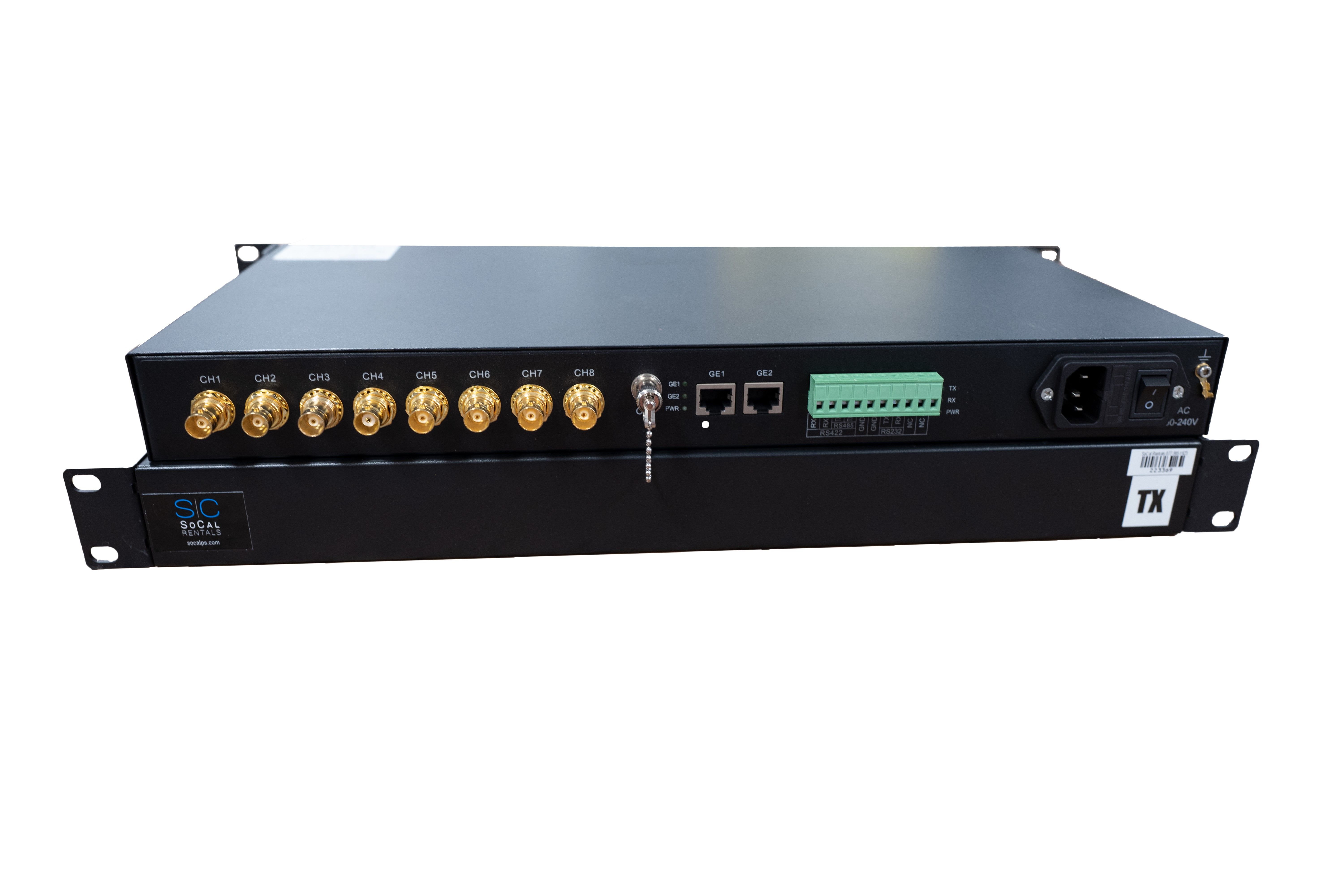 8 Channel 12G SDI CWDM Multiplexer