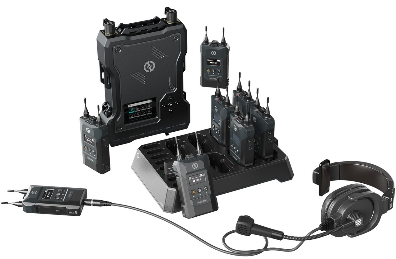 Hollyland Solidcom M1 8-Drop Wireless Intercom System