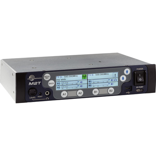 Lectrosonics M2T Dante Duet Transmitter
