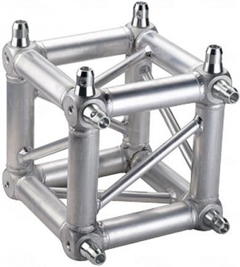 12" Square 6 Way Truss Corner Block