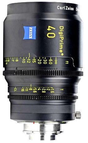 DigiPrime 40mm Cine Lens