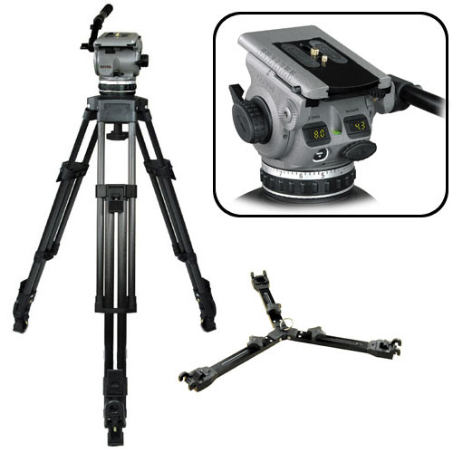 CARTONI D604 Delta Carbon Fiber Tripod System